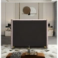 thumbnail image 5 of Meridian Furniture Barolo Pink Velvet Queen Bed, 5 of 8