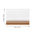 thumbnail image 2 of Sign Display Board Label Showing Stand Price Holder Tag Rack Display Board for Restaurant, 2 of 4