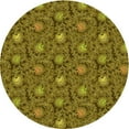 thumbnail image 1 of Ahgly Company Indoor Round Patterned Cookie Brown Area Rugs, 8' Round, 1 of 1