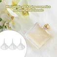 thumbnail image 2 of ROCKROK 3 Pcs Plastic Funnel for Perfumes Powder Funnel Small Funnel Clear Funnel, 2 of 8