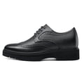 thumbnail image 7 of CMR CHAMARIPA Tall Men Shoes - Height Elevator Shoes For Men - Black Brogue Derby Shoes, 7 of 7