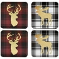 thumbnail image 2 of HOLIDAY TIME 4 PACK COASTERS, 2 of 3