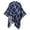 Navy, variant on Women's Shawl Wrap Poncho Ruana Cape Open Front Cardigan Shawls for Fall Winter Navy Free Size