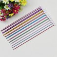 thumbnail image 3 of CAROOTU 11 Pcs/ Set Crochet Hooks Needle Set Assorted Colors Tunisian Afghan Aluminum Knitting Needles Tools, 3 of 6