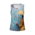 thumbnail image 4 of Lsque Woman Under Blossoming Tree Printed Workout Tank Tops for Women, Athletic Sports Tank Tops, Compression Sleeveless Dry Fit Shirts,Sleeveless Yoga Shirt-X-Large, 4 of 9