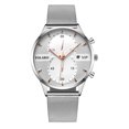 thumbnail image 2 of Fiudx Ofertas Relámpago Yolako Nuevo Reloj De Cuarzo Dtrap De Acero Inoxidable De Vidrio De Moda Informal Para Hombres, 2 of 3