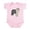 Petal Pink, variant on CafePress - English Sheep Dog Silhouette Baby Light Bodysuit - Baby Light Bodysuit, Size Newborn - 24 Months