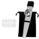 thumbnail image 3 of Kazoo - Instrumento musical de acompañamiento profesional de aleación de aluminio para niños Plata, 3 of 9