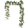 thumbnail image 3 of 2 Artificial Flower Garland Decorations Plastic Artificial Flowers for Wedding Decoration Photo Booth Backdrop, 3 of 6