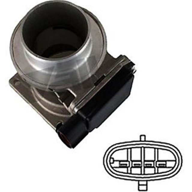 Walker Products 245-1016 1989-1993 Ford Taurus Mass Air Flow Sensor Assembly