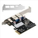 thumbnail image 1 of Tarjeta de Expansión Tarjeta Gráfica de Escritorio PCI-E1 X A USB3.1 Tarjeta Tipo C Tarjeta Adaptadora USB3.0 A Inserción Directa e Inversa, 1 of 5
