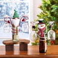 thumbnail image 2 of Ounissouiy Estante de copa de vino de Navidad Muñeco de nieve de Santa Soporte de copa de vino Estante de almacenamiento de copas de vino Soporte de copa Kits de decoración para fiestas Numero 3 Ounissouiy HA046815-03, 2 of 6