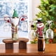 thumbnail image 2 of Bewildely Estante de copa de vino de Navidad Muñeco de nieve de Santa Soporte de copa de vino Estante de almacenamiento de copas de vino Soporte de copa Kits de decoración para fiestas No.2 Bewildely HA046815-02, 2 of 6