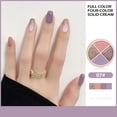 thumbnail image 2 of Pisexur Belleza Maquillaje Set de esmaltes de uñas en gel de 4 colores, color crema pudín, para principiantes.para mujeres y hombres, 2 of 3