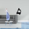 thumbnail image 2 of Figura de escritorio,Estatua de niña linda de escritorio,adorno nórdico moderno,Figura de niña para oficina,porche,dormitorio y sala de estar.,Figura de pensador abstracto,Estatua de, 2 of 8
