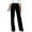 Black, variant on YYDGH Women's Business Casual Button Wide Leg Dressy Pants Straight High Waist Trousers with Pockets White S