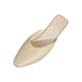 thumbnail image 2 of Womens Pointed Toe Mules Slip On Clogs Fashion Office Slides Shoes, 2 of 3