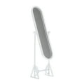 thumbnail image 1 of Lot de 1 Miroir Miniature Blanc Pleine Longueur Ornements de Maison de Poupée Design Simpliste Collectionneurs d'Intérieur, 1 of 9