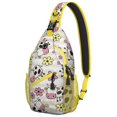 thumbnail image 1 of Funny Cow Print Sling Backpack, Highland Cow and Buffalo Pattern Crossbody Bag, Rustic Farm and Farmhouse Style for Cow Lovers, 1 of 6