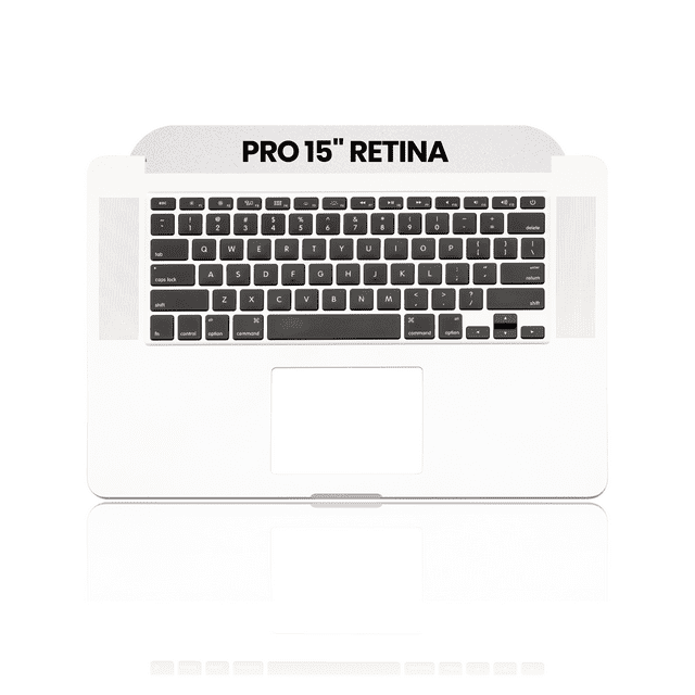 Coque de Remplacement avec Clavier Compatible pour MacBook Pro 15 Pouces Retina (A1398 / Mi-2015) (US English) (Occasion OEM Tirette : Grade Neuf)