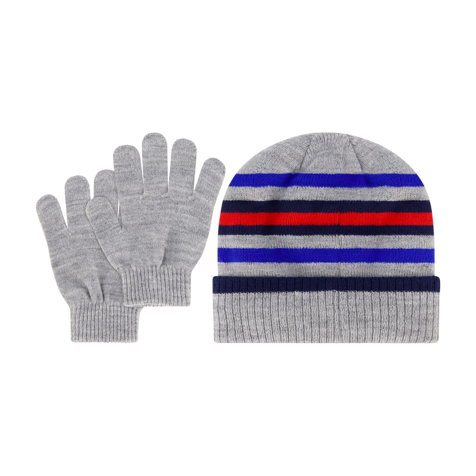Concept One Accessories Knitted Acrylic Winter Beanie and Glove