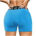 thumbnail image 6 of Royisotas Summer Women's Shorts Pocket Casual Shaping Compression Shorts Solid Color High Waisted Women Shorts Plus, 6 of 6