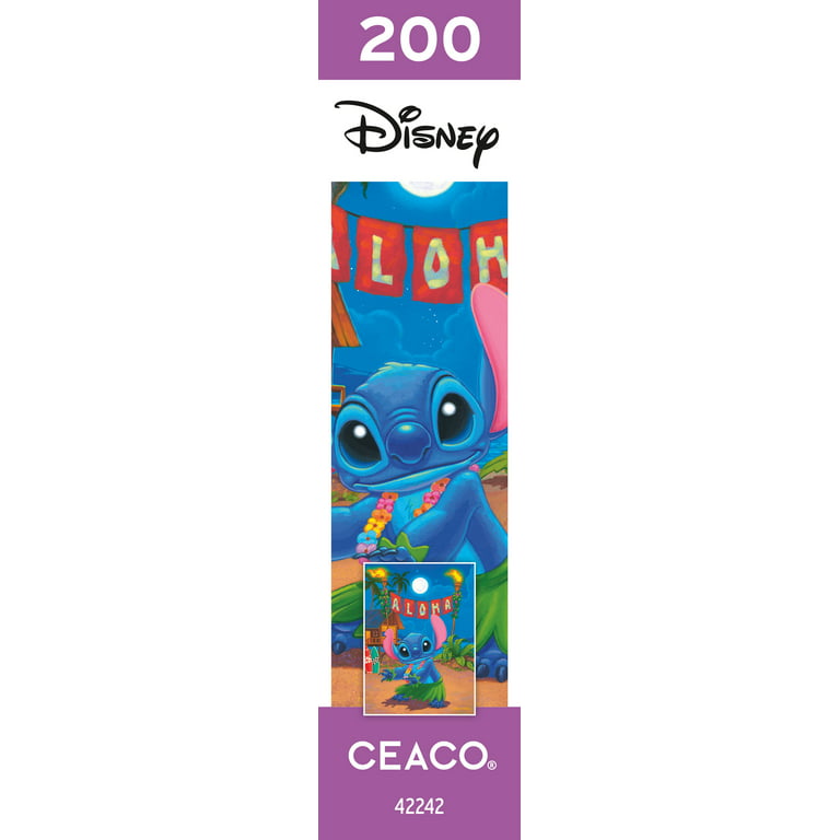 Ceaco Disney Lilo and Stitch Aloha Three Interlocking Jigsaw Puzzles New