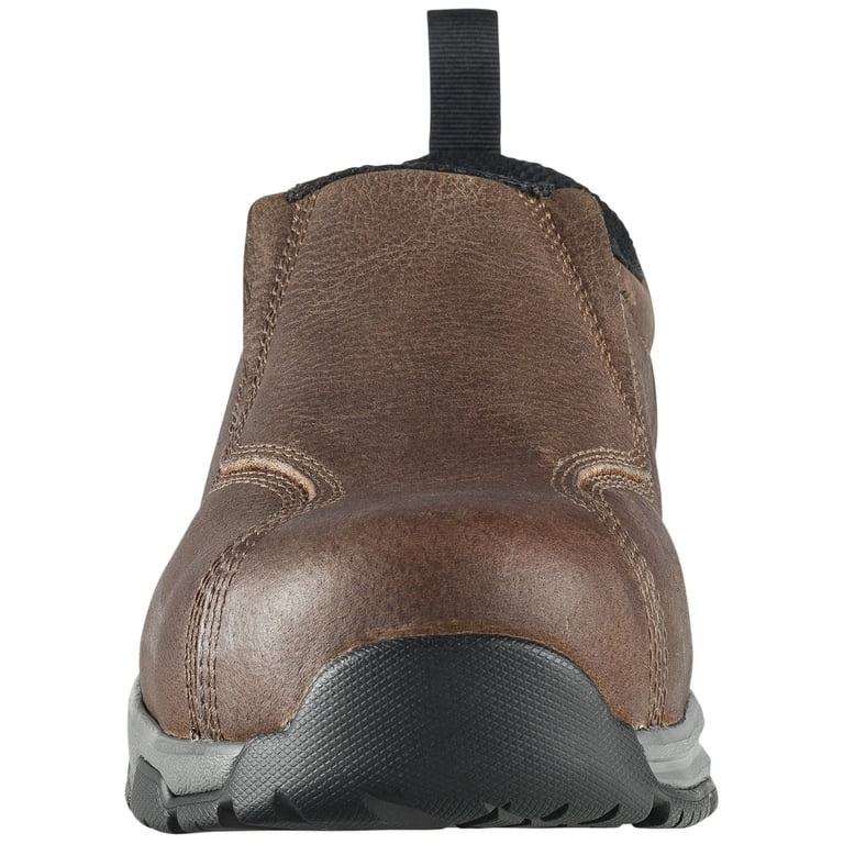 FSI Nautilus 1657 Mens Brown Leather Slip-On ESD Work Shoe  display picture 3