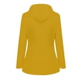 thumbnail image 4 of WTOBBY Women's Plus Size Waterproof Sun Protection Jacket - Hooded Windproof Raincoat for Outdoor Sports, Activities and Daily Commute ,Yellow XL, 4 of 4