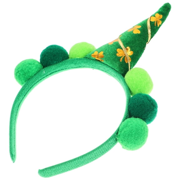 GAXIRE 1Pcs Unicorn Cartoon Headband for Party Girls and Kids in Light Green Plush