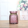 thumbnail image 4 of AuroraX Clear Glass Vase for Flowers Elegant Glass Vase Centerpiece Modern Cylinder Tall Minimalist Clear Vase for Home Decor Purple, 4 of 6