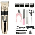 thumbnail image 2 of Electric Pet Clipper Grooming Kit For Dogs Reachageable Trimmer Haircut Cat Hair Cutting Remover Professional Machine Set, 2 of 4
