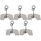 thumbnail image 2 of 5PCS Metal Price Tag Holders Black Wire Card Stands for Party Buffet Bakery Shop Food Label Display with Stable Base for Tables Desks Counters, 2 of 2