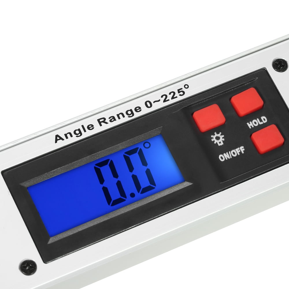 Digital Electronic Protractor angle finder Level Measuring Gauge meter inclinometer ruler 0-225° 400MM Digital Level Digital Angle Meter 