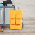 thumbnail image 4 of Topbathy Cleaning Cart Bag Yellow Spacious Janitorial Supply Storage Bag with Enhanced Durability, 4 of 8