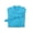 Aqua, variant on Long Waffle Kimono Robe for Men and Women, 220 GSM, White, One Size