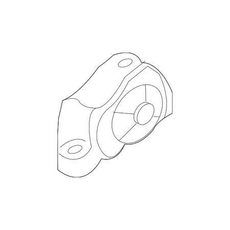 Genuine OE Volvo Rear Mount - 31277314