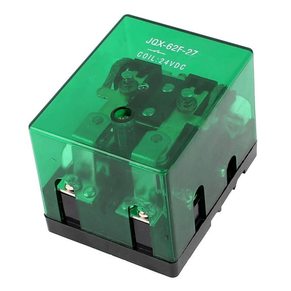 JQX-62F-2Z DC 24V Coil DPDT High Power Relay 80A/240VAC 28VDC