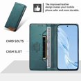 thumbnail image 2 of Funda Tipo Cartera de Cuero Sintético para Samsung Galaxy S20 FE Bloqueo RFID, con Ranuras para Tarjetas y Bolsillo para Efectivo, Cierre Magnético Fuerte Verde, 2 of 6