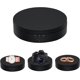 thumbnail image 1 of Soporte de exhibición giratorio de 360 ​​grados, plato giratorio eléctrico de 5,4 pulgadas con poco ruido para joyería/productos de fotografía/reloj/taza, etc. Negro, 1 of 5