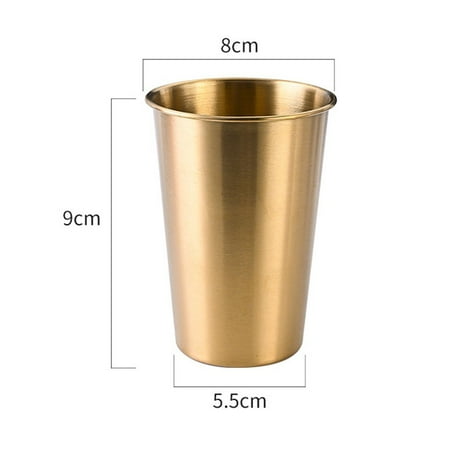 

240-500ml Stainless Steel Beer Cup Drinking Mug for Camping Party Coffee Whisky