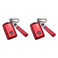thumbnail image 2 of Sidaley Funda antideslizante antiarañazos para llave de coche, fundas para llaves de vehículo, Protector de TPU, piezas de repuesto para Rojo 2piezas, 2 of 6