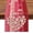 Pink Paw Prints, variant on Valentines Day Colorful Love Hearts Table Runner, Forever Kiss Kitchen Dining Table Decoration, Anniversary School Classroom Burlap Indoor Outdoor Home Decor Party Supply 13.8 x 90 Inches