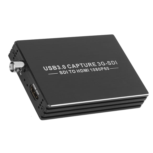 SDI Capture Card, Aluminium Alloy Video Capture Device For Large Screen Splicing For Conference Recording For VDR Recorder For Security Monitoring