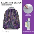 thumbnail image 5 of Limited Edition Paisley Print Backpack – Exclusive Paisley Gift for Collectors, Water-Resistant Bookbag with Rare Design, Highly Sought-After Style, 5 of 6
