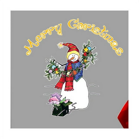Wallhogs Schmeltzer Snowman Cutout Wall Decal