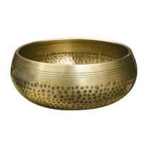 GQDIN Tibetan Singing Bowls, Meditation Sound Bowl hand Hammered in Nepal For Yoga, Meditation, Mindfulness, Healing & Chakra balancing,Spiritual Decor (Classical Design)