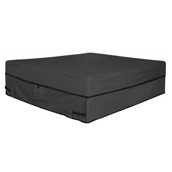 Clearance! Eeatig Storage Square Hot Tub Cover Patio Outdoor Heavy Duty Waterproof Protector Spa Hard Covers for Hot Tub Household Essentials Black