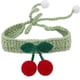 thumbnail image 2 of Collar De Bolas De Cereza De Punto Para Mascotas, Suministros Para Mascotas, Adornos De Cuello De Punto Hechos A Mano Suaves Y Cómodos Eigraketly PT002698-02, 2 of 6