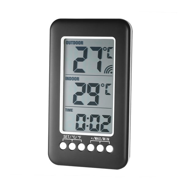 Thermomètre - 2 pièces - Thermomètre - Thermomètre extérieur - Compteur  météo - Étanche